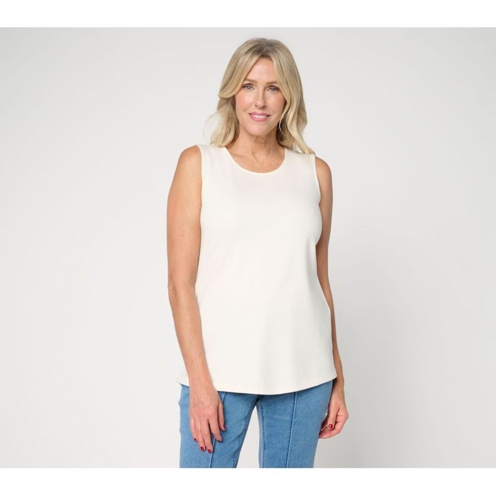 Gloria Vanderbilt Women's Top Sz M Make Your Selection: Denim & Co. White